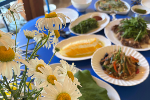 Seúl: comida casera, elaboración de postres, Naksan y paseo por el parqueSeúl: comida casera, elaboración de postres en Naksan y paseo por el parque