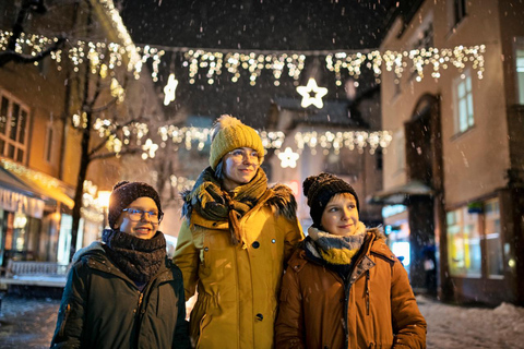 La magia de la Navidad en Zell am See: un tour a pie privado