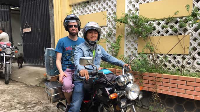 hue motorbike tour to hoi an