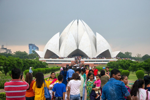 Delhi: Old and New Delhi City Guided Tour with Rickshaw ride