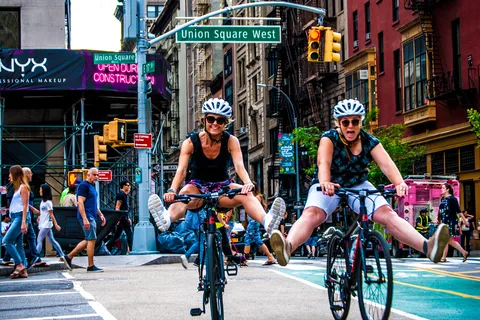 Brooklyn: Sightseeingtur på cykel med lokal guide