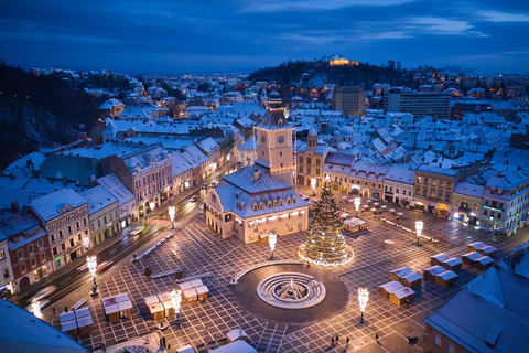 布拉索夫圣诞之旅，在锡纳亚和普雷德尔停留布拉索夫圣诞之旅（含锡纳亚和普雷德尔）