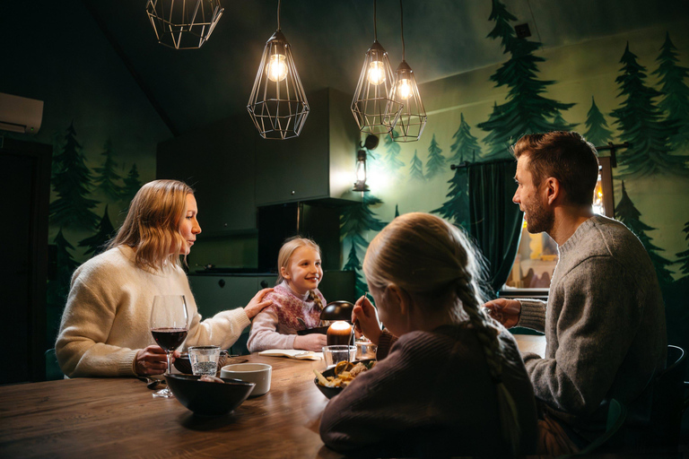 Santa Claus Village: Private dining in a Gingerbread Cabin Private Cabin and meal, 3-hours