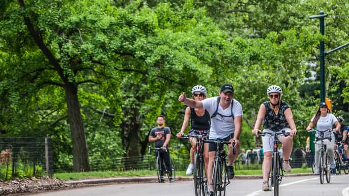 manhattan and central park bike tour