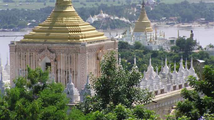 myanmar trois anciennes capitales et déjeuner traditionnel