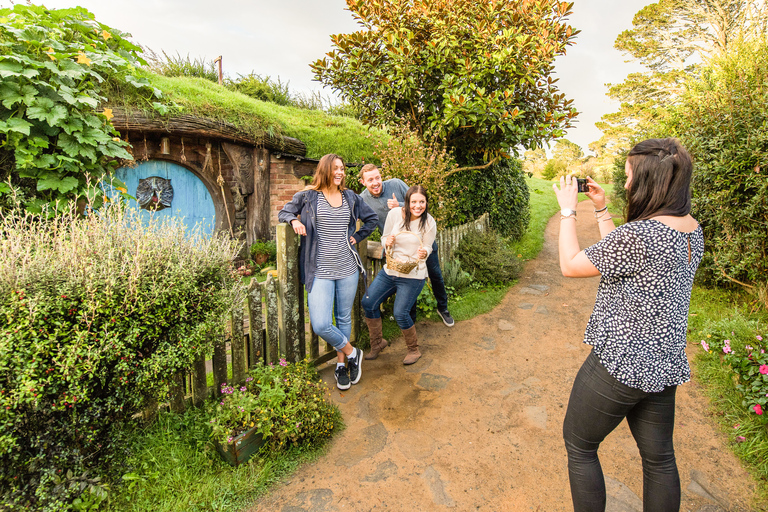 Depuis Auckland : visite de Hobbitebourg avec déjeuner