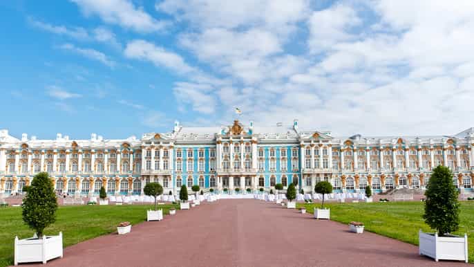 from st. petersburg catherine palace and amber room tour