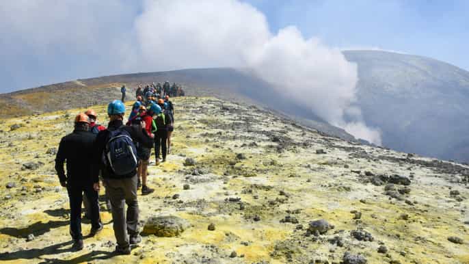 mount etna summit and crater trek