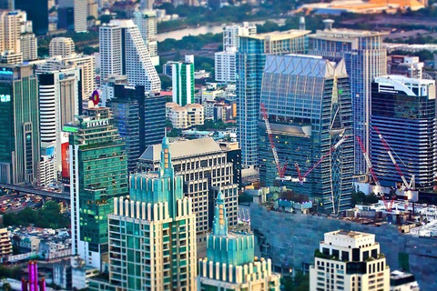 Bangkok: plataforma observación Baiyoke y comida/cena buféAlmuerzo de bufé, plataforma de observación y mirador 360º