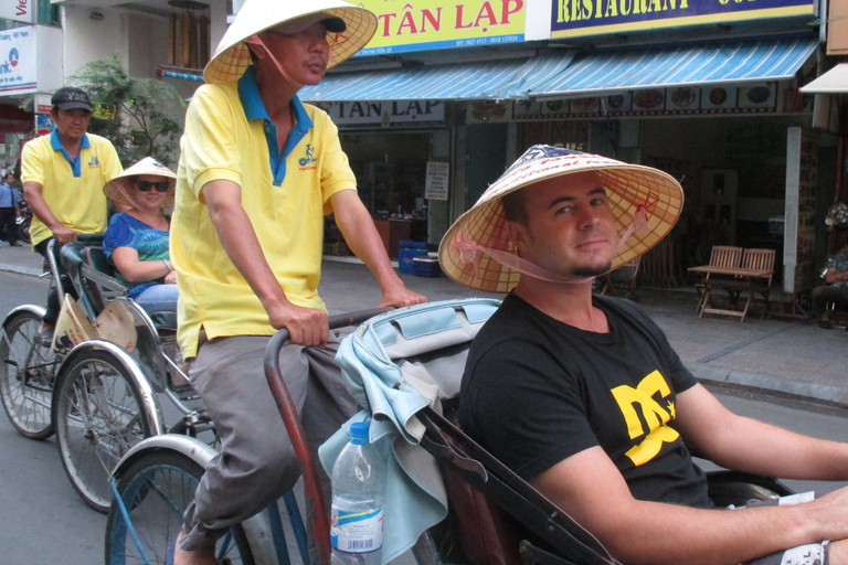 Personnalisé Ho Chi Minh City Experience sur Cyclo avec chauffeur3 heures Cyclo