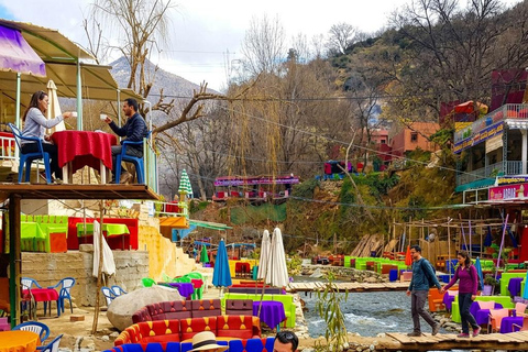From Marrakech: Ourika Valley Atlas Mountains Day Trip with Lunch Option 4: Shared Group Transport Only