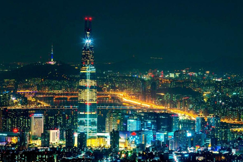 Seoul: Sky Lotte World Tower BiljettLotte World Day Pass &amp; Seoul Sky Tower biljett