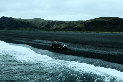From Vík: Fly your Drone in Katla Ice Cave Super Jeep Tour