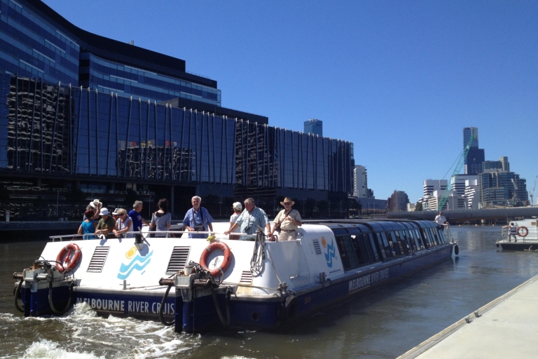 Crucero por el puerto de Melbourne y los Docklands con café y téPuerto de Melbourne y Docklands: opción estándar