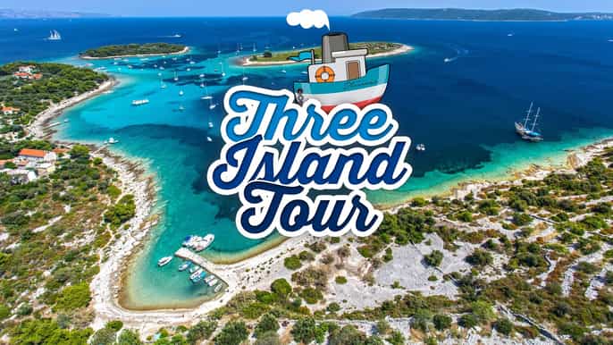 laguna blu e 3 isole tour di 1 giorno da traù