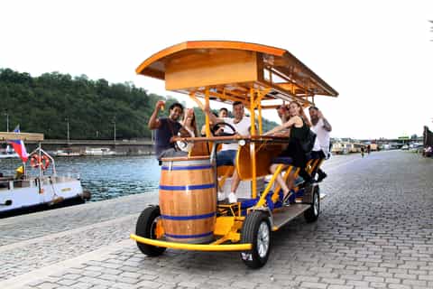 prague beer bike tour