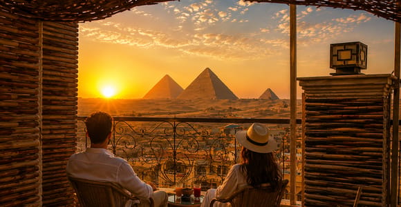 Sharm El Sheikh: Cairo 2-Day Tour with Luxury Pyramids View Stay