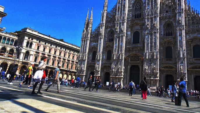milan skiptheline guided walk and "the last supper"