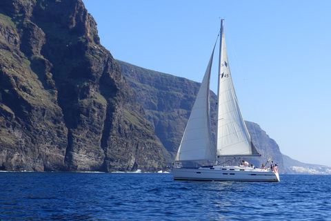 Los Gigantes: Whale Watching per Segelboot mit AbholungAktivität ohne Hotelabholung