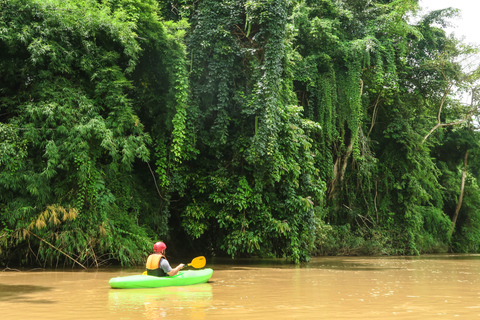 Depuis Chiang Mai : kayak en jungle et grottes de Chiang Dao