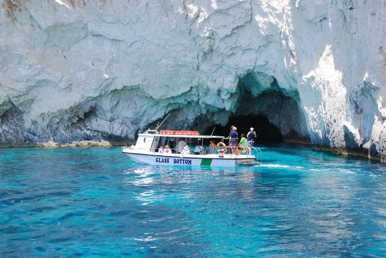 Boat Trip to Keri Caves and Loggerhead Turtle Watching | GetYourGuide
