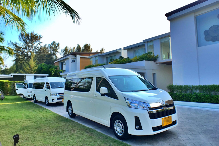 Phuket: Private Van at Disposal within Phuket 5 Hours: Private Van at disposal within Phuket
