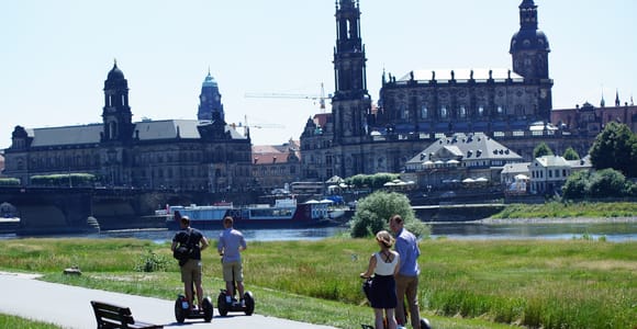 Dresden: Geführte Segway-Tour durch das Elbtal