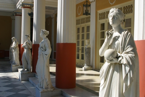 Corfu-eiland: oude stad en Achilleion Palace-bustourCorfu-eiland: Tour Old Town & Achilleion Palace - 8 uur