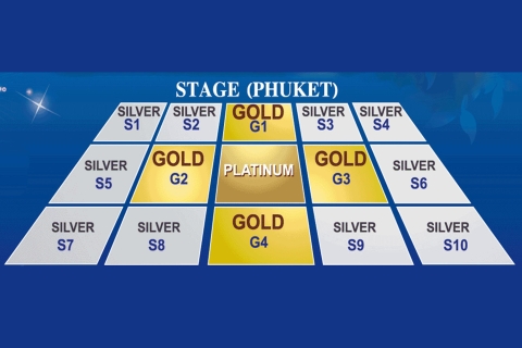 Phuket: Siam Niramit Show Admission Ticket Silver Seating Ticket with Buffet