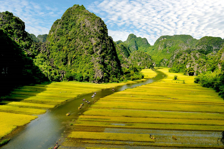 Hoa Lư und Tam Cốc mit Radtour und FamilienbesuchKleingruppentour