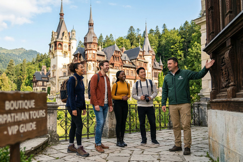 Dracula's Castle, Peles & Brasov Day Trip from Bucharest Bucharest:Dracula’s Tomb, 2 Castles & Brasov Guided Day Trip