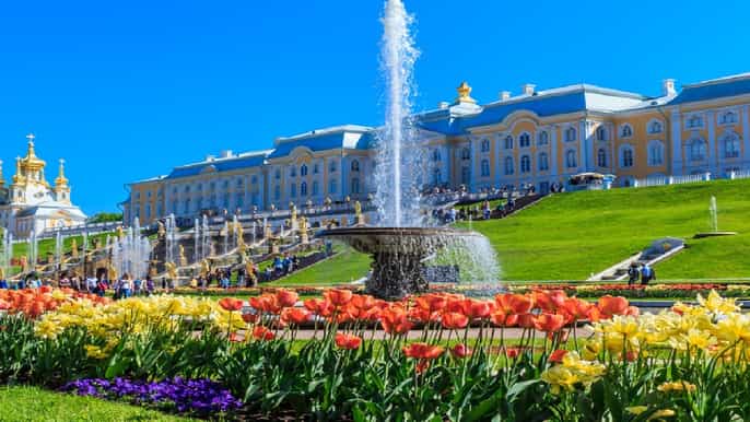 san petersburgo tour del palacio de peterhof y sus jardines
