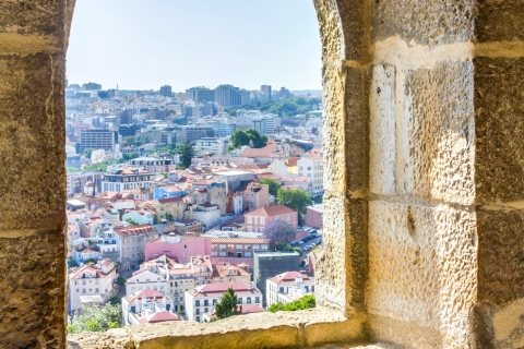 Lisboa: ticket sin colas con acompañante. Castillo S. Jorge