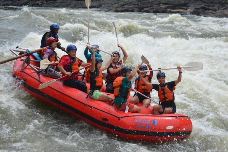 Victoria Falls: Zambezi River White Water Rafting Experience High Water Season with Zimbabwe Hotel Pickup