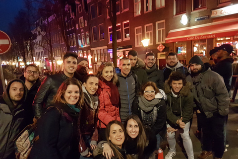 Amsterdã: passeio pelo distrito da luz vermelhaExcursão ao Distrito da Luz Vermelha de Amsterdã em espanhol