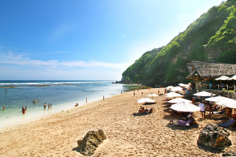 Uluwatu: privat tur med strandklubbar och klippbarer