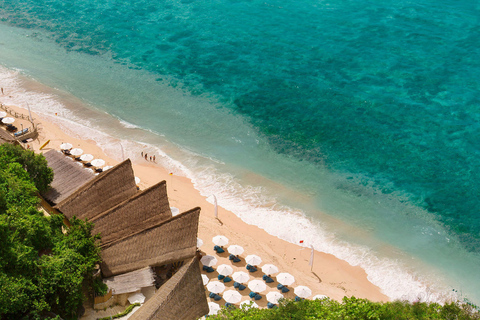 Uluwatu: tour dei bar sulla spiaggia e sulla scogliera