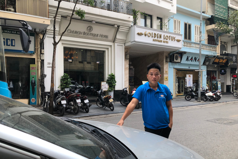 Prywatny transfer z międzynarodowego lotniska Nội BàiPrywatny transfer z lotniska Noi Bai do centrum Hanoi