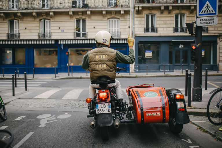 Paris: City Highlights Tour by Vintage Sidecar 1.5-Hour Great Escape Tour