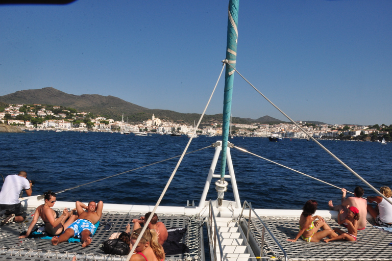 Vanuit Roses: boottocht Cap Norfeu - Cadaqués per catamaran