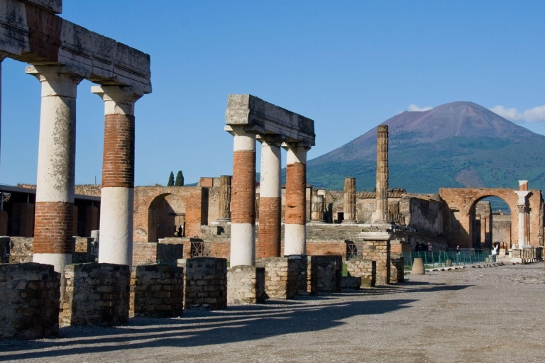 Pompeje i Wezuwiusz: całodniowa wycieczka w małej grupie minivanemPompeje i Wezuwiusz z Neapolu