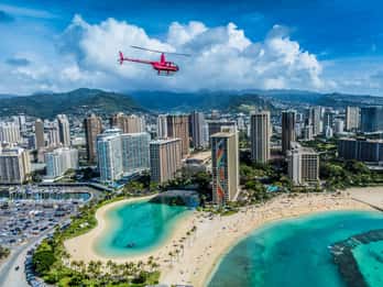 Oahu: 20-minütige Helikopter-Tour über Waikiki Oahu: 20-minütige Helikopter-Tour über Waikiki
