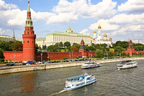 Moscou : croisière de 1 h sur la rivière Moskova