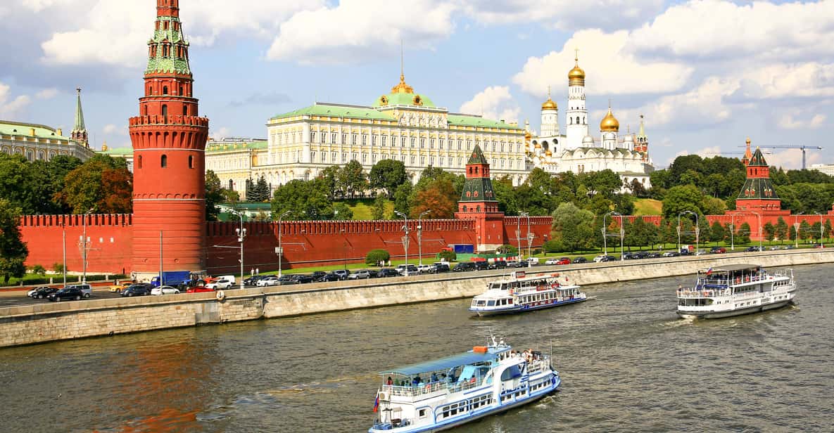 1-Hour Scenic Moscow River Cruise