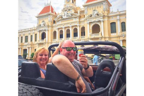 Ho Chi Minh-stad privétour per jeep