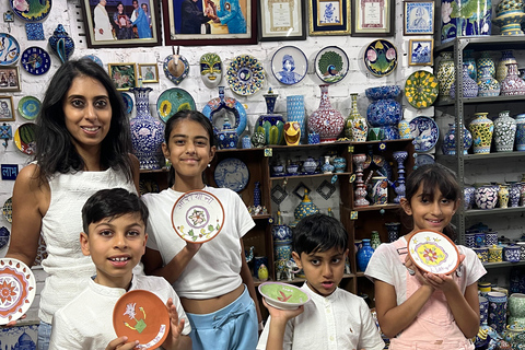 斋浦尔蓝陶亲手制作体验斋浦尔蓝陶亲手体验