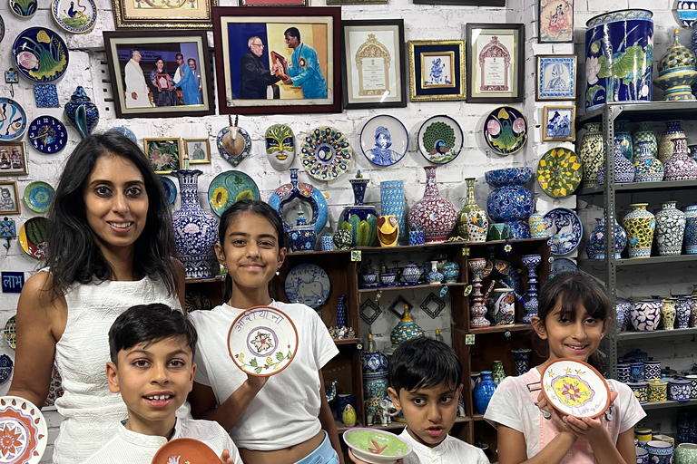 斋浦尔蓝陶亲手制作体验斋浦尔蓝陶亲手体验