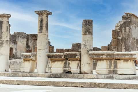 From Naples: Pompeii Ruins & Mount Vesuvius Day Tour