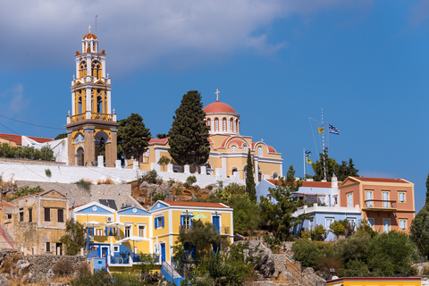 Depuis Rhodes : journée d’excursion en bateau sur l’île Symi