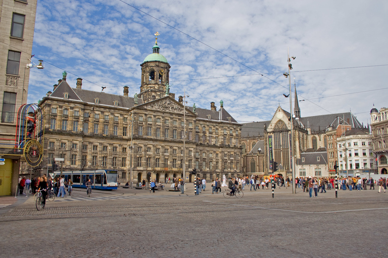 Amsterdam : visite touristique à véloAmsterdam : visite guidée à vélo en anglais